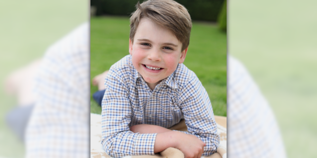 Oficiālais prinča Luija 6. dzimšanas dienas foto bija divus gadus vecs?