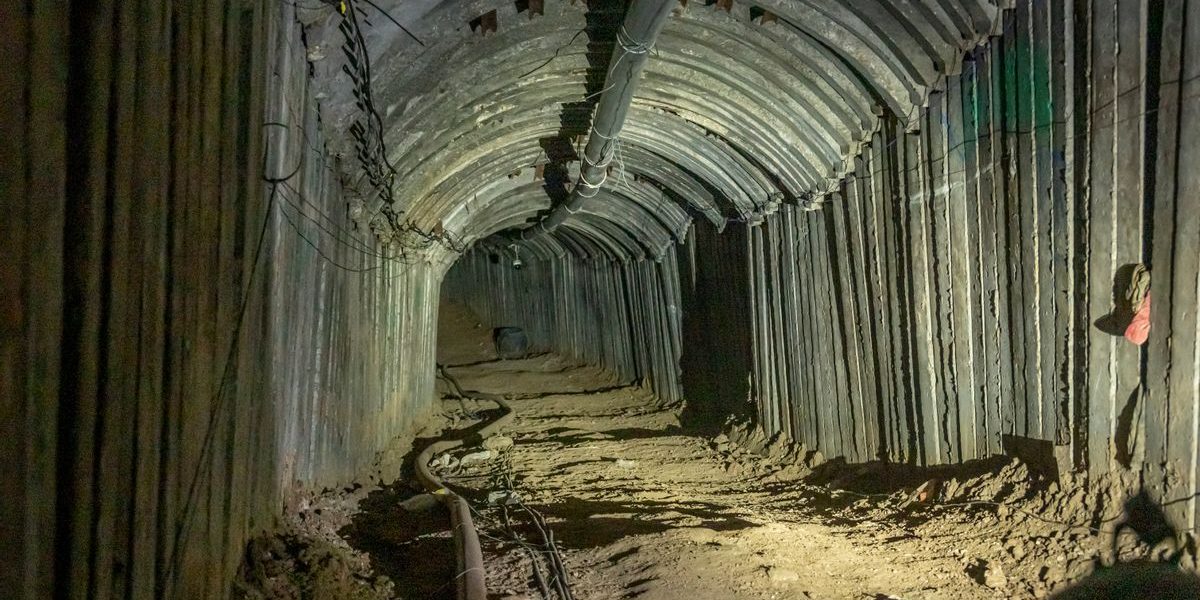 Autentisks foto no tuneļa starp Rafahu dienvidu Gazā un Ēģipti?