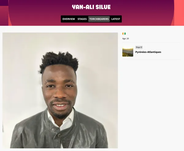 Viltus patvēruma meklētājs nesa olimpisko lāpu Francijā?