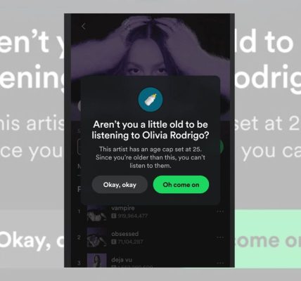 Vai Spotify ievieš "vecuma ierobežojumu", lai ierobežotu klausītājus pēc vecuma?