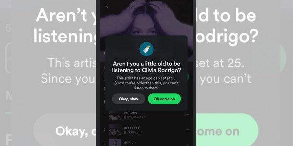 Vai Spotify ievieš vecuma ierobežojumu, lai ierobežotu klausītājus pēc vecuma?